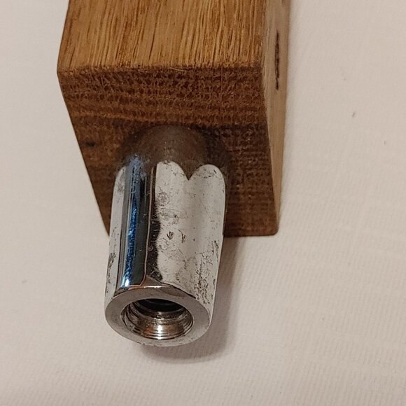 RARE Cameron's Brewing Company AMBEAR Amber Lager Tap Handle Wood Metal - Picture 7 of 9